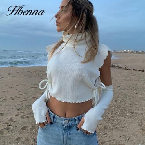 Женские летние футболки Hbenna China At AliExpress