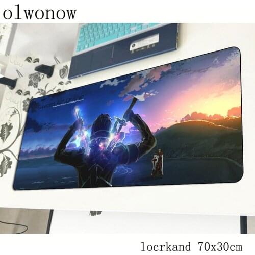 Sword Art Online mousepad gamer 700x300x3mm gaming mouse pad Adorable notebook pc accessories laptop padmouse ergonomic mat