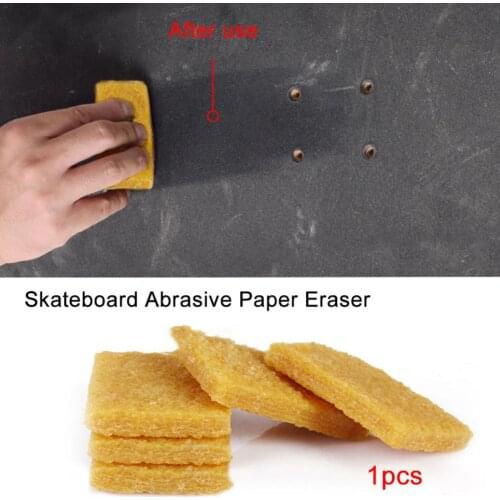 Quality Skateboard Sandpaper Eraser Sandpaper Cleaner Skate Board Clean Accessories For Millet M365 Scooter Cleaning Artifact