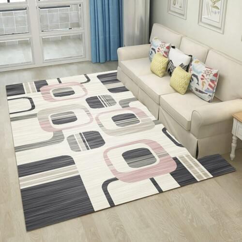 Living Room Bedroom Carpet Crawling Tatami Mat Nordic Simple Modern Sofa Mat Household Decorative Products Non Slip Mat