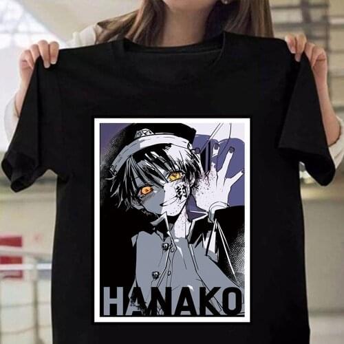Anime Toilet Bound Hanako Kun Printed Short Sleeved Men/women T-shirt Tops