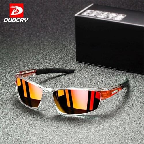 DUBERY Men Sunglasses Polarization 2020 New Fashion Classic Brand Men Polarized Sunglasses UV400 Outdoor Driving Goggles D2