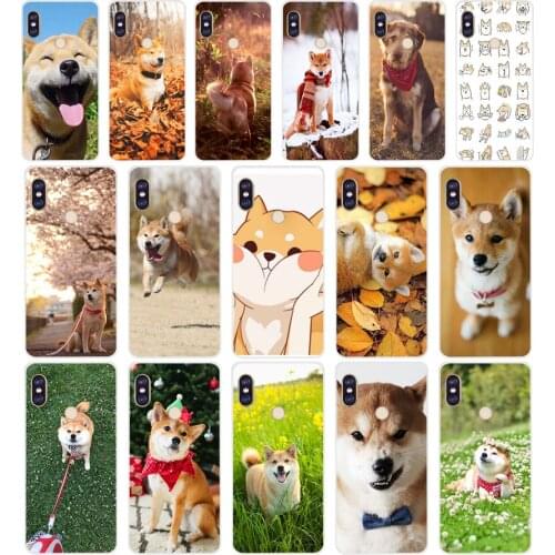 049FG Brushwood Doge Shiba Inu Funny Dog Soft Silicone Tpu Cover phone Case for xiaomi redmi 5A 8 8A 5Plus note 5 5A 8 8t Pro