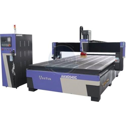 AKM2040C 9KW spindle ATC linear automatic tool changer cnc wood lathe for wood