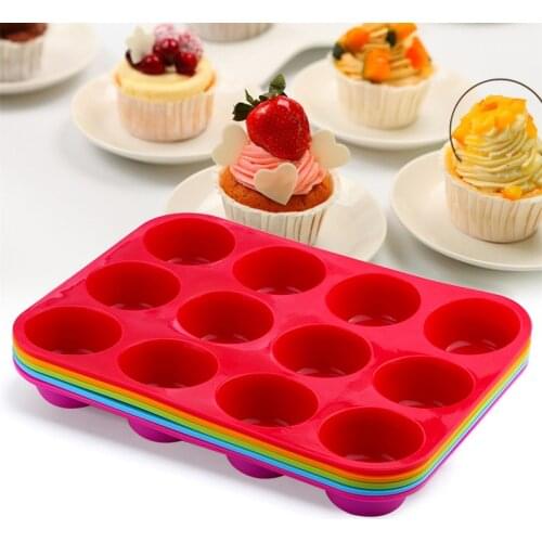 12 Bakeware Lattices Silicone Cake Fondant Cupcake Decorating Cake Tools Forms For Cookies Accessories