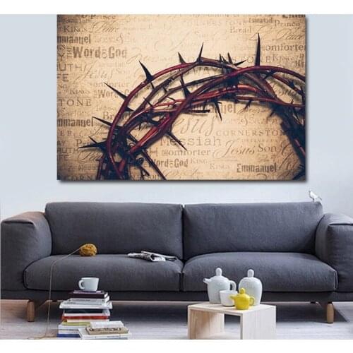 Modern Christian Jesus Belief Canvas Painting Posters and Prints Wall Art Pictures for Living Room Church Home Decor Cuadros