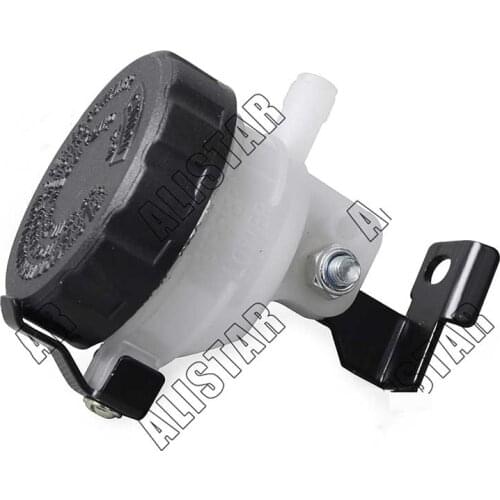 Universal Motorcycle Front Brake Master Cylinder Brake Pump Tank Oil Cup Fluid Bottle Reservoir With Bracket