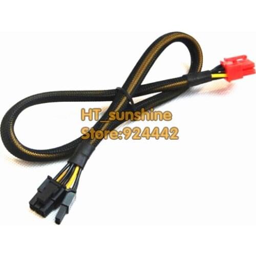 PCIe Video Graphics Card modular power cable 50cm PSU 8 pin to PCI-E PCI Express 8pin 6+2pin CORD for Antec ECO TP NP Series