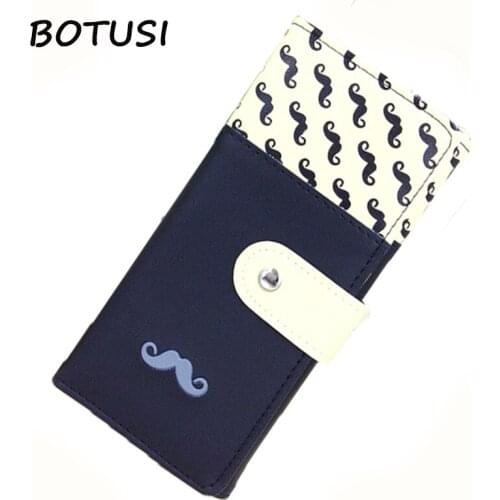 BOTUSI Wallet 2019 Lady Long Women Wallet Phone Clutch Wallet Female Long Zipper Coin Purse Credit Card Holder Women Purse