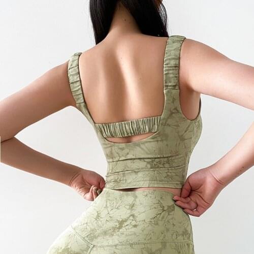 Sexy Print Design Sports Bra Workout High Support Sport Top Crop Fitness Active Wear Women Yoga Underwear Gym Brassiere