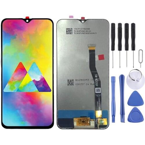 LCD Screen and Digitizer Full Assembly for Galaxy M20 (Black)
