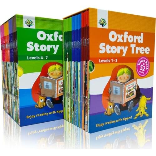 104 Books/Set Levels 1-7 Oxford Story Tree Reading Learning Child Phonics English Picture Book Baby Children Early Education