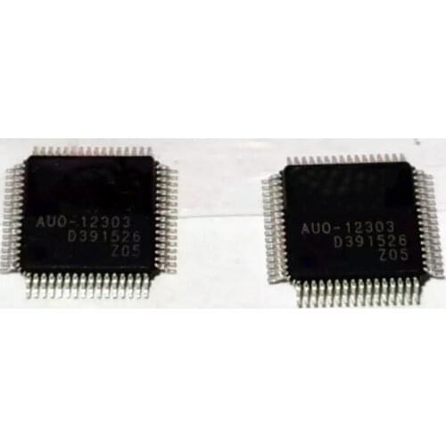5PCS New AUO-12303 (K03)(K02)(Z05)(V02)(Z02)(K1)(Z03) TQFP-64 liquid crystal chip