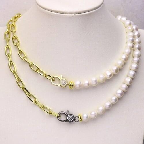 5 pcs Multi kinds necklace bracelets(9-10 mm pearl ) jewelry for women 9793