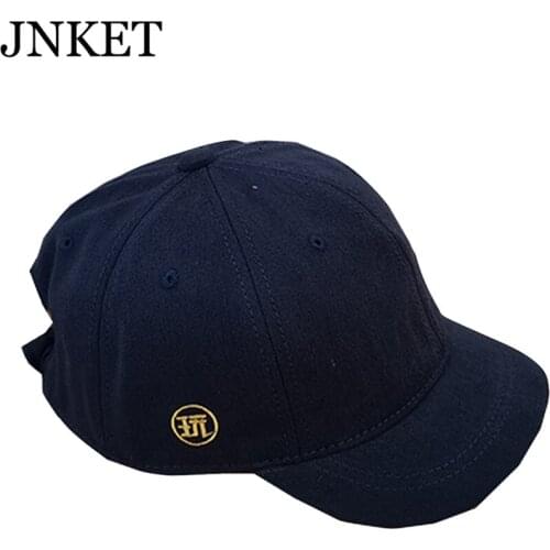 JNKET New Unisex Embroidery Short Visor Baseball Cap Hip Hop Caps Outdoor Sunhat Snapbacks Hats Gorras Casquette
