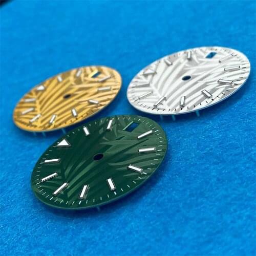 28.5mm Watch Dial Luminous Watch Dial Plate for NH35/4R/7S/NH35A Movement Accessories