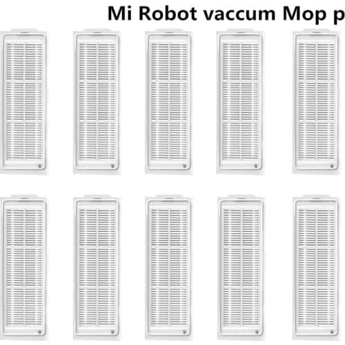 10pcs Washable Accessories Filter For Mi Robot Vacuum-mop pro STYTJ02YM Robot Vacuum Cleaner Parts Kits