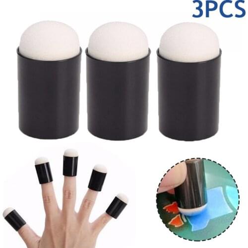 DIY Staining Craft Art Tools Children Gift Ink Pad For Office School Dauber Painting Finger Sponge