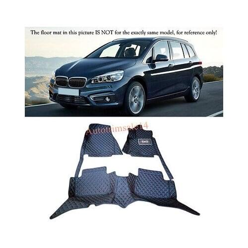 Floor Mats & Carpets Foot Pads For BMW 2 Series F46 Gran Tourer 7-Seats 15-16