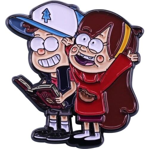 LT609 Cartoon Anime Figures Enamel Pins Badge Brooch Backpack Bag Collar Lapel Decoration Jewelry Gifts for Friends