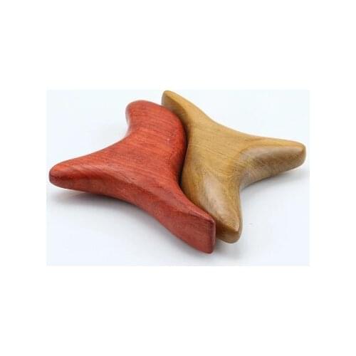 Body Massage GuaSha and Press The Acupoint Point Head Neck Chest Wasit Arm Hand Butt Leg Foot Massager Natural Fragrant Wood
