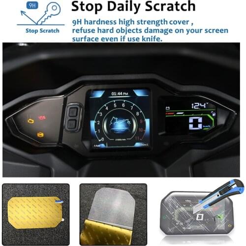 Motorcycle Cluster Scratch Protection Film Screen Protector For SYM MAXSYM TL 500 TL500 2020