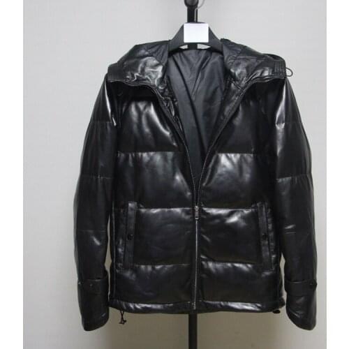 Real Genuine Leather Jacket Autumn Winter Men Clothes 2020 Sheepskin Down Coat Korean Male Tops Jaqueta De Couro ZT4567