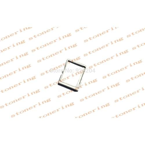 New SIM Card Holder Slot Tray Container Replacement Silver White for HTC One 801e M7 Cell Phone