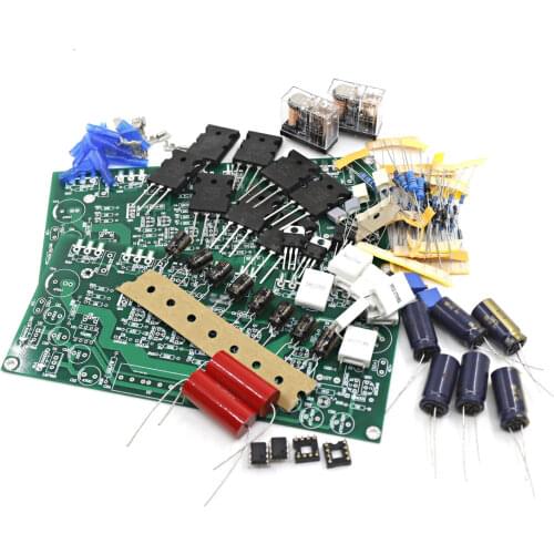 One Pair XE350 Power Amplifier Kit Base On Accuphase Amp Line 80W+80W