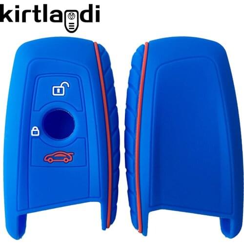 Silicone Key Fob Cover Case Protect Skin for BMW F10 F20 F30 F36 Z4 X1 X3 X4 M1 M2 M3 E90 1 2 3 5 7 SERIES M235i Holder Remote