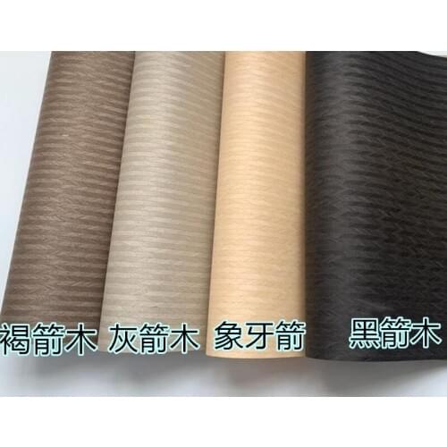 Technical Wood Veneer Arrow Pattern Engineering Veneer E.V. 63cm x 2.5m 0.3mm Black Brown Yellow Khaki Gray Ivory
