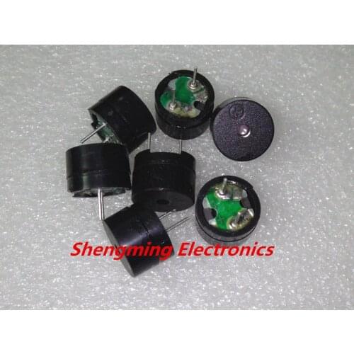 50pcs Universal passive buzzer electromagnetic impedance 16 ohms AC / 2KHz 3V 5V 12V Universal