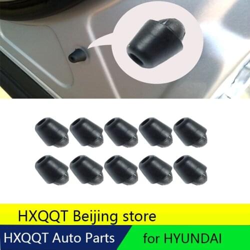 10EA 8219128010 Bumper Door Overslam Rubber 14mm i30 Creta IX25 RIO K3 OPTIMA Steering Column Cadenza Forte Soul Azera