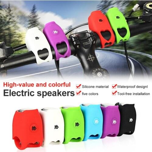 120 Db Bicycle Bell Electronic Horn Cycling Accessories For Mtb Bike Silicone ring, bell, bicycle general accessories