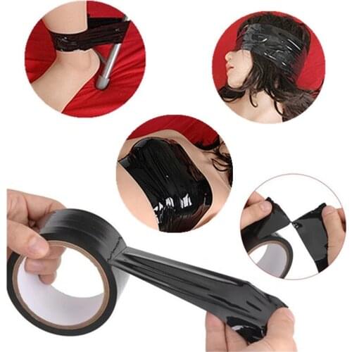 Static Bondage Tape Anti-stick hair Restraints Sex Flirting Toys For Couples Role Play Adult Fun Games Erotic Toy Bdsm
