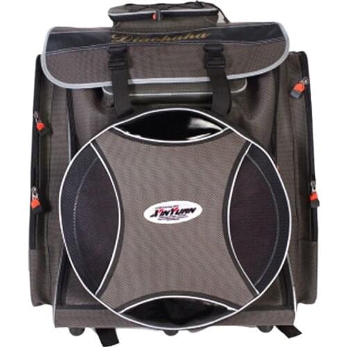 Large Capacity Fishing Bag Shoulders, Backpack, Hard Shell Thickened Gear Multi Function European Style