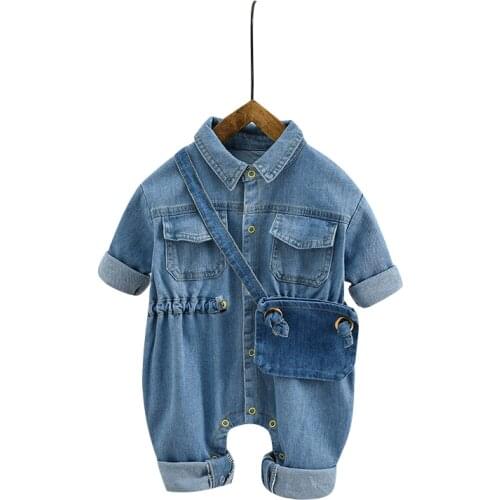 Childrens jean long sleeve shirt 1