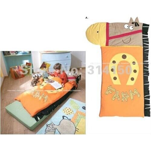 Baby Sleeping Bags Lovely Horse Modeling Slumber Bags Baby Clothing Costume Winter Thick Warm Cotton 1pcs/Lot