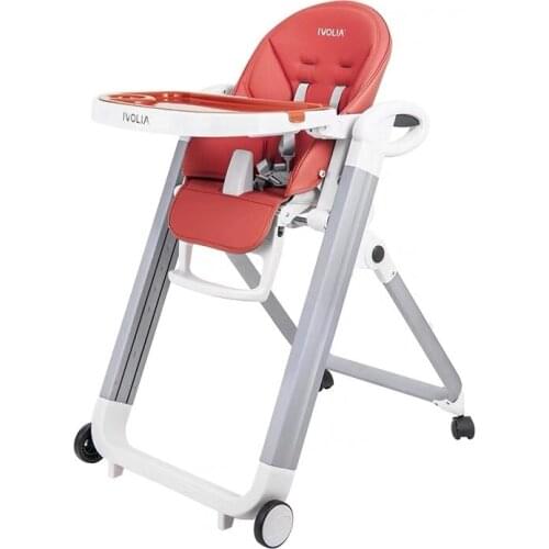 Baby Dining Chair Children Multifunctional Leather Baby Dining Chair Portable Foldable Dining Table Chair boy and gril