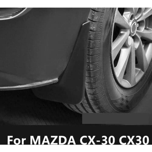 For MAZDA CX-30 CX30 Special fender modified exterior front and rear wheel soft plastic file mud tile decoration accessories