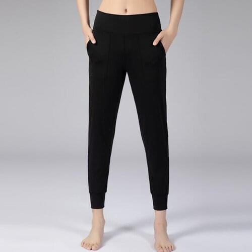 Women Workout Running Leggings 4 Way Stretch Fabric Super Quality Yoga Pants with Side Pockets Outdoor Sports Tights