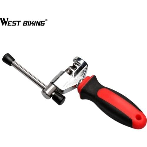 Mini Bicycle Bike Cycling Steel Cut Chain Splitter Cutter Repair Toosl Two Tone Grip Comfortable Handling Bicycle Chain Breaker