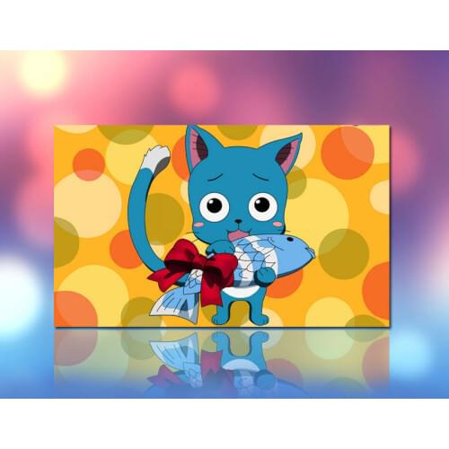 Modular painting Fairy Tail digital paint by numbers Japan Style anime posters diy oil painting home decor for boys room yaoi