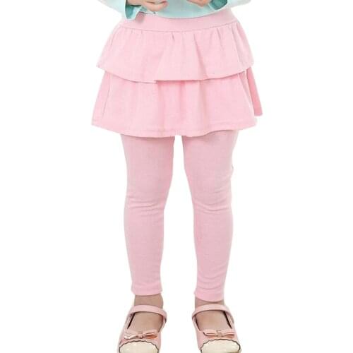 Girls Skirt Pant Autumn Spring Baby Girls Leggings Thin Summer Trousers 2-7 Years Children Trousers Cotton Pants Little Girl