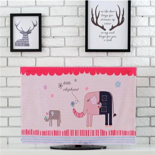 Desktop Computer Dust Proof Cover Desk Decoration Cover TV set Home Appliances Dust Cover Home Decor