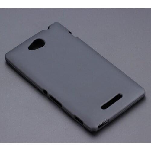 Multi Color Gel TPU Slim Soft Anti Skiding Case Back Cover For Sony Xperia C S39h CN3 C2305 Mobile Phone Rubber silicone Bag