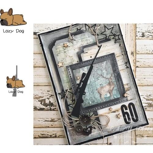 Shotgun Hunting Metal Cutting Dies Scrapbooking Stencil DIY Decorative Craft Embossing Die Cuts Card Making New Dies For 2019