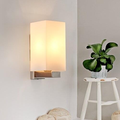 Nordic Living Room Wall Lamp New LED Bedside Lamp Creative Bathroom Wall Lamp Modern Simple Corridor Corridor Lamp