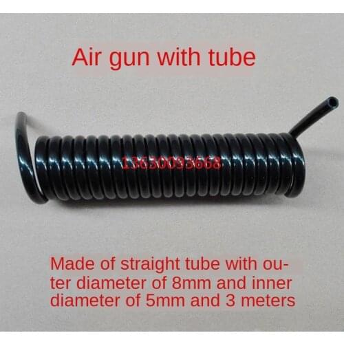Tire Removal Machine Accessories Air Gun Tube Inflatable Gun Spring Tube Inflatable Gun Telescopic Tube