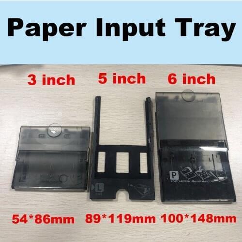 Compatible Paper Input Tray Assembly PAPER PICKUP TRAY 3 inch /5 inch /6 inch Size for Canon Selphy CP1300 CP1200 1000 910 900